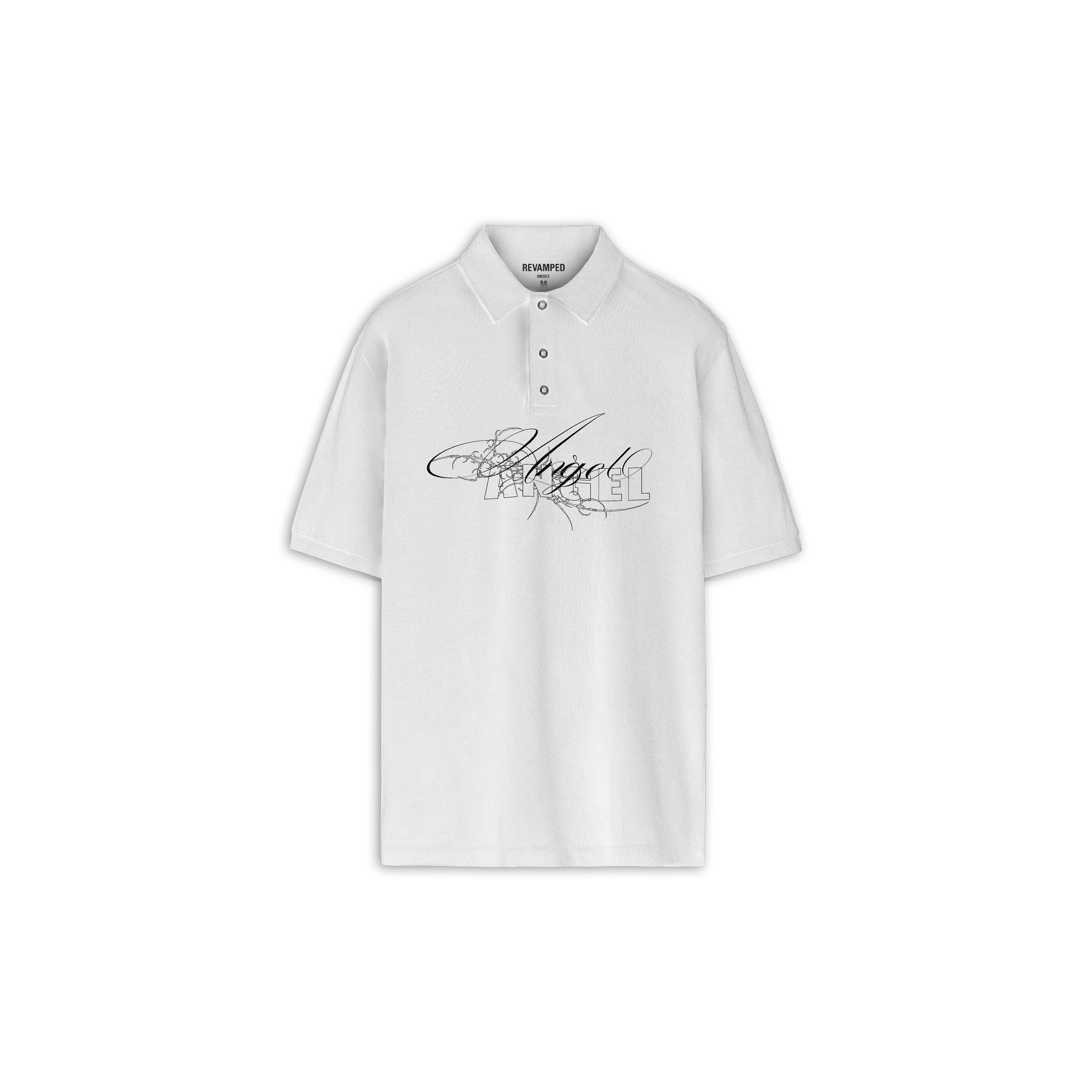 ANGEL POLO T-SHIRT WHITE